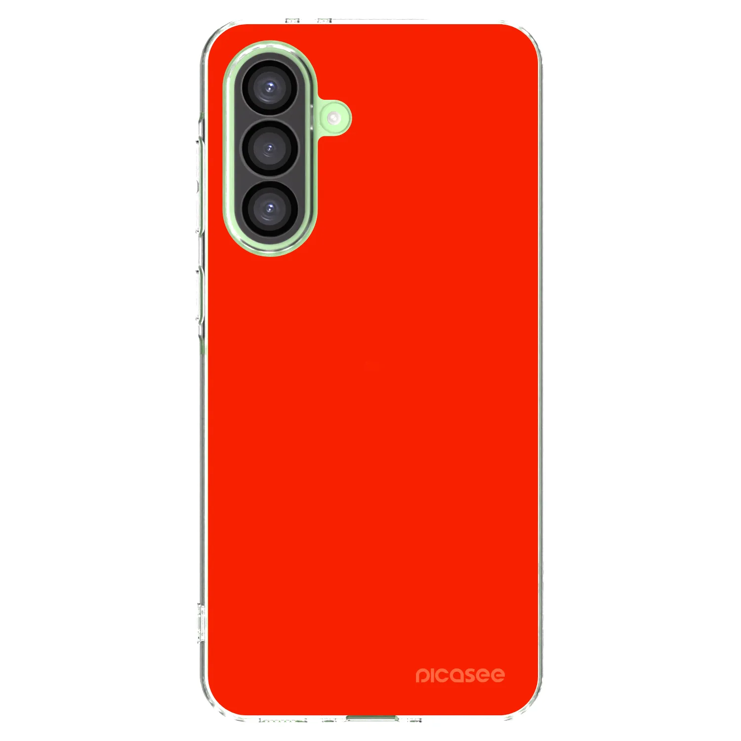 Picasee Samsung Galaxy A26 5G A266B Hülle - Transparentes Silikon - Maranello Red