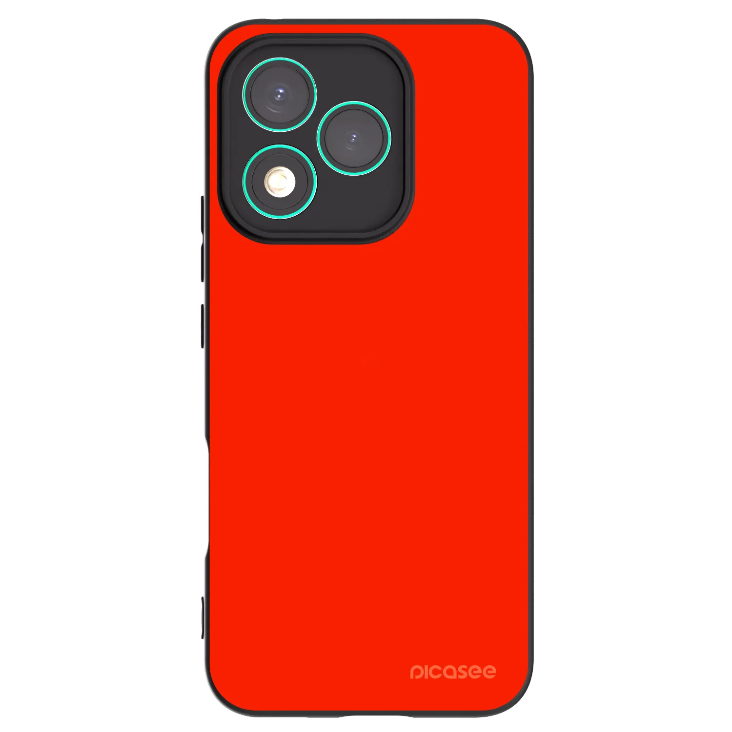 Picasee Honor 400 Lite 5G Hülle - Schwarzes Silikon - Maranello Red