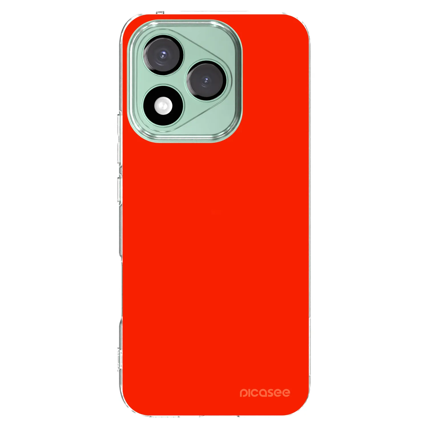 Picasee Honor 400 Lite 5G Hülle - Transparentes Silikon - Maranello Red
