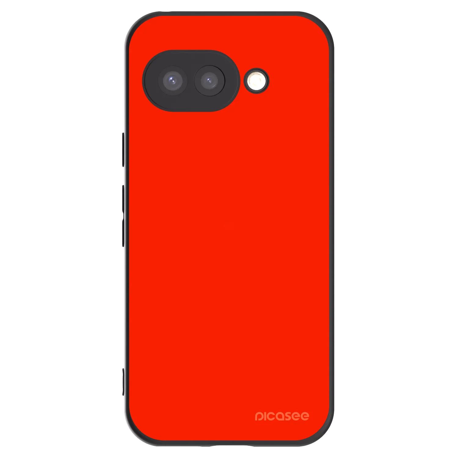 Picasee Google Pixel 9a Hülle - Schwarzes Silikon - Maranello Red