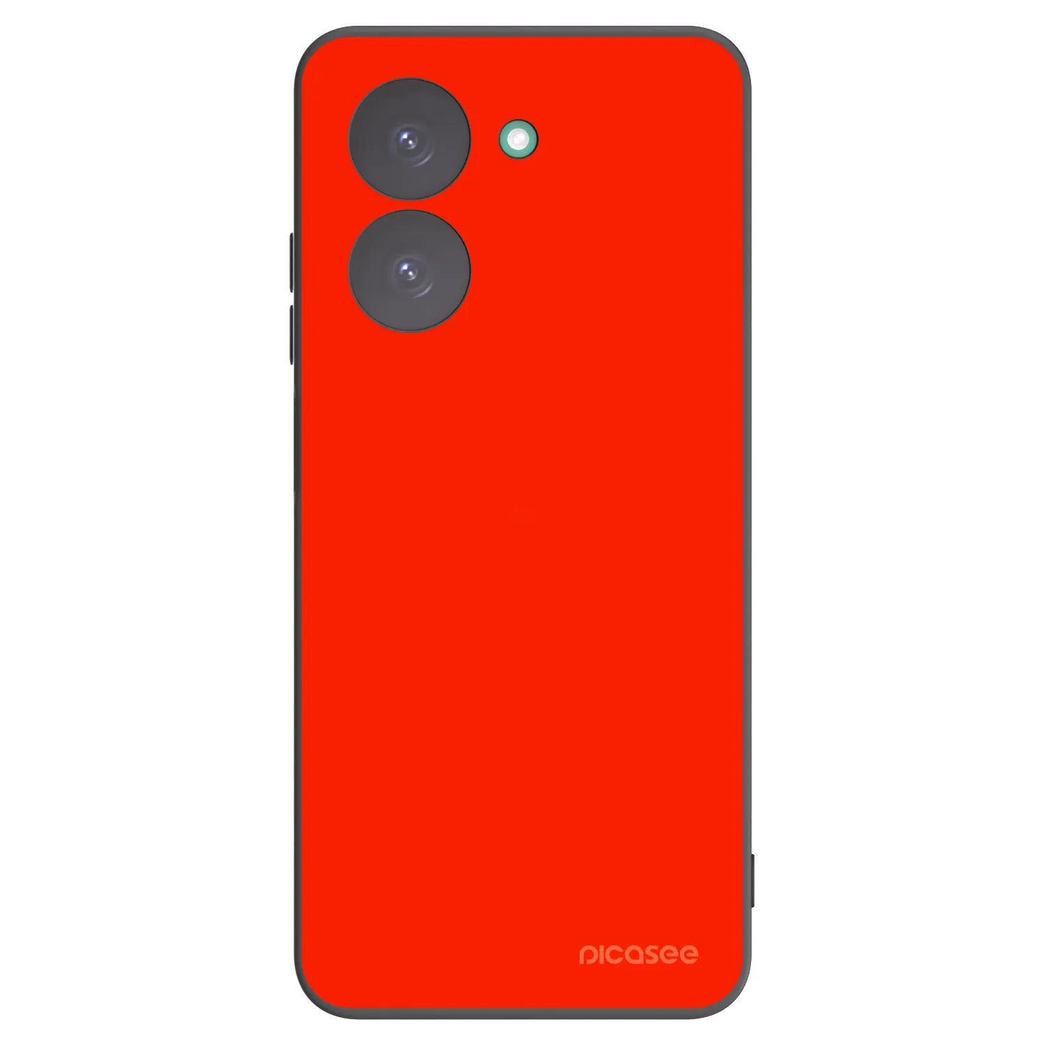 Picasee Xiaomi Redmi A5 Hülle - Schwarzes Silikon - Maranello Red