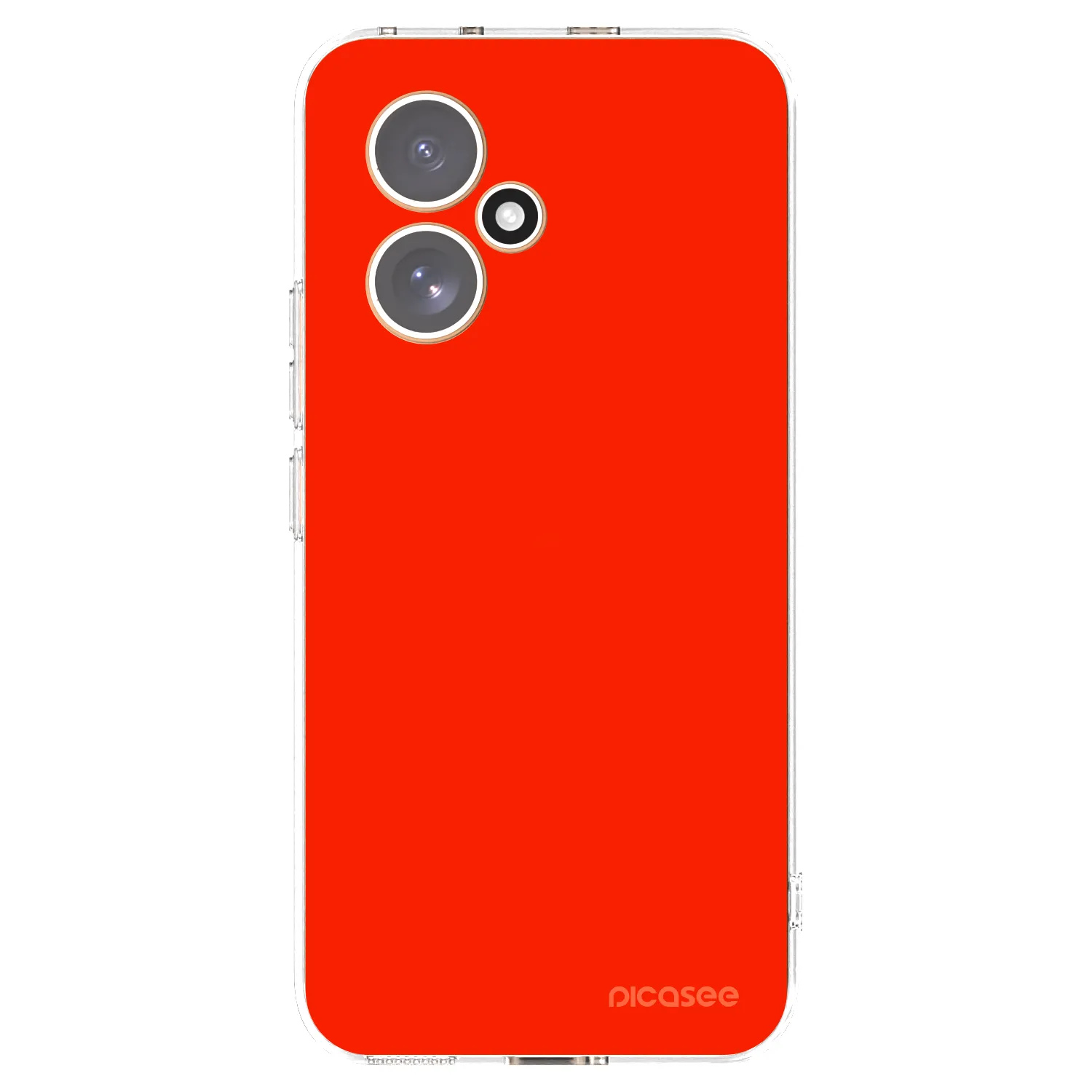 Picasee Honor 400 5G Hülle - Transparentes Silikon - Maranello Red