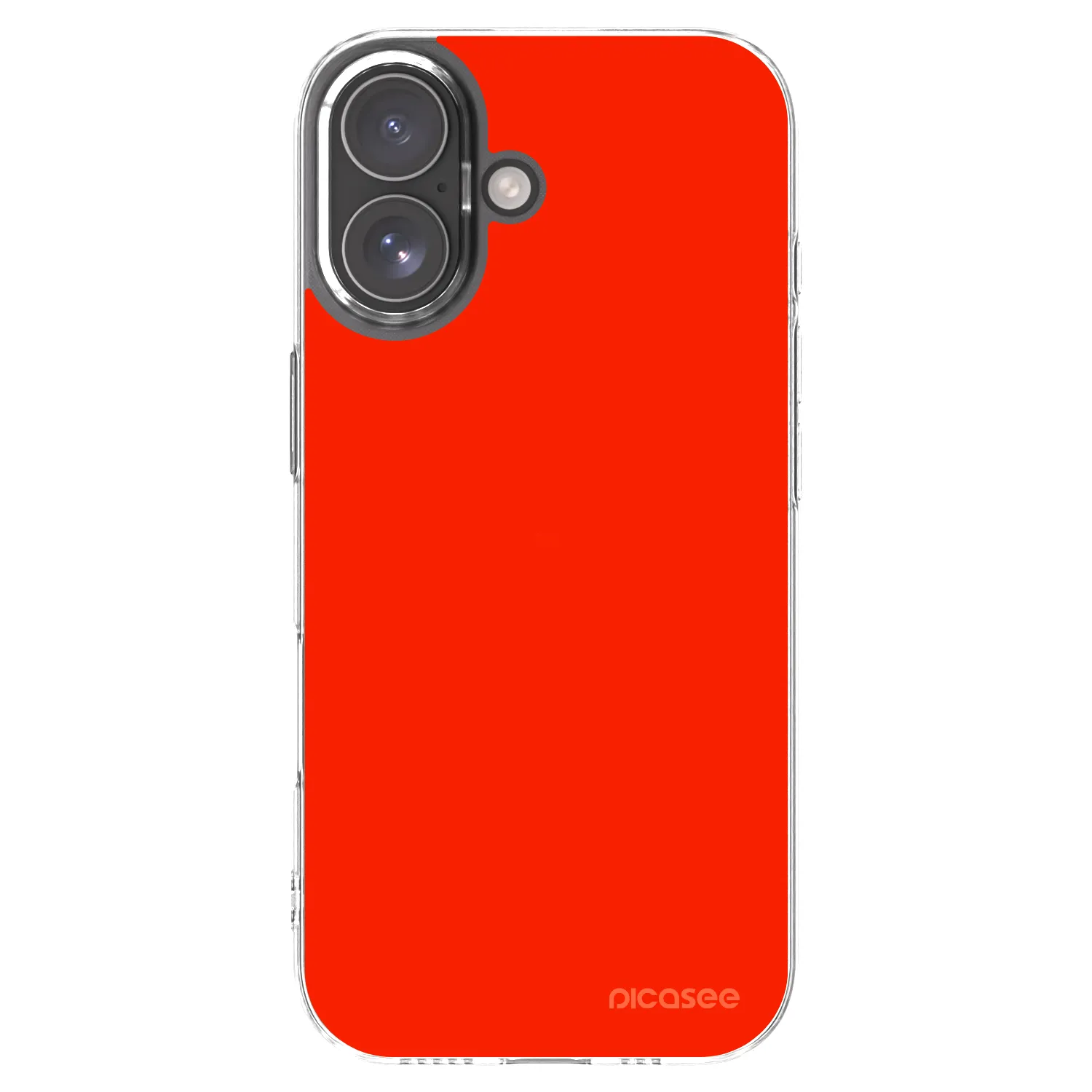 Picasee Apple iPhone 17 Hülle - Transparentes Silikon - Maranello Red