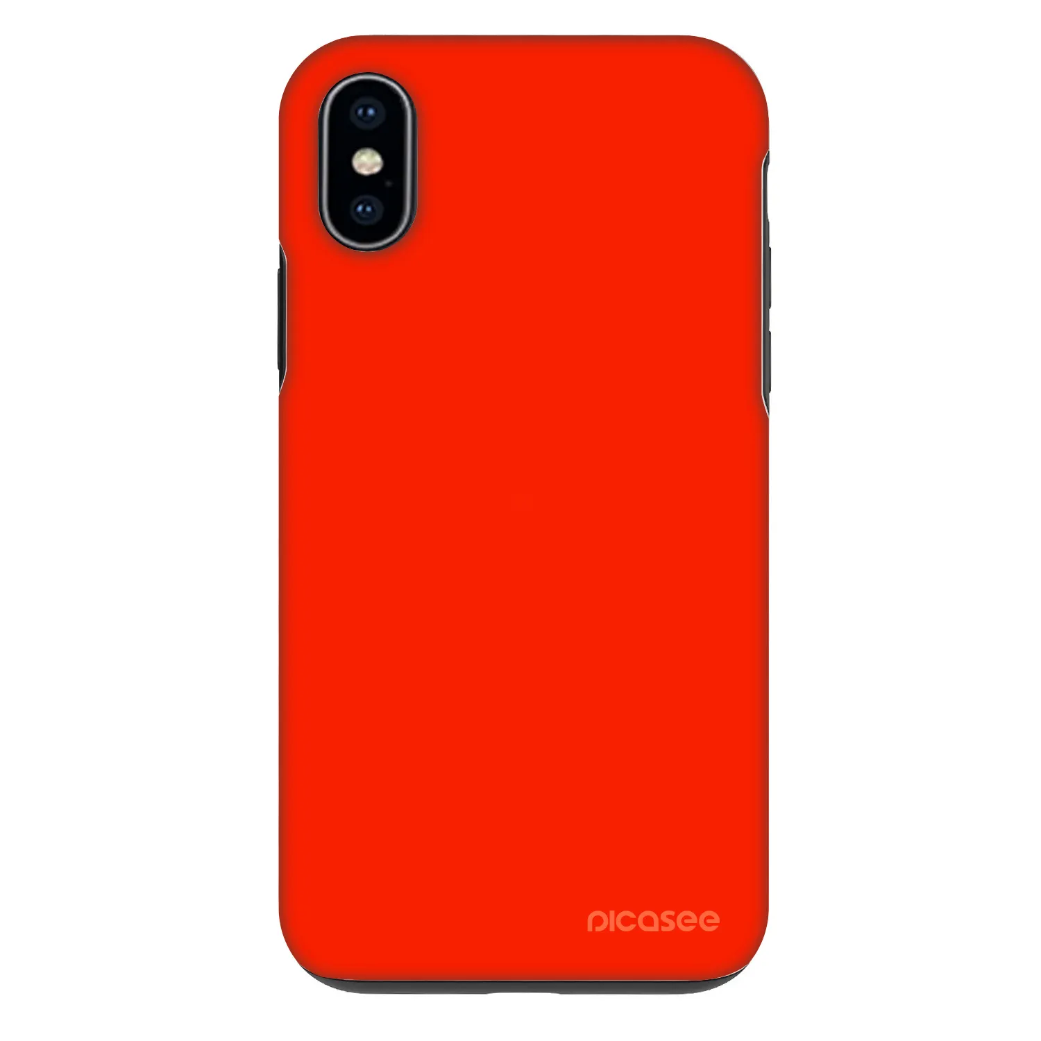 Picasee Fashion Case für Apple iPhone X/XS - Maranello Red