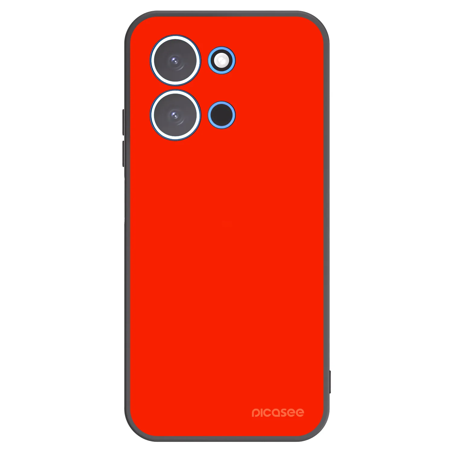 Picasee Xiaomi Redmi 15C 4G Hülle - Schwarzes Silikon - Maranello Red