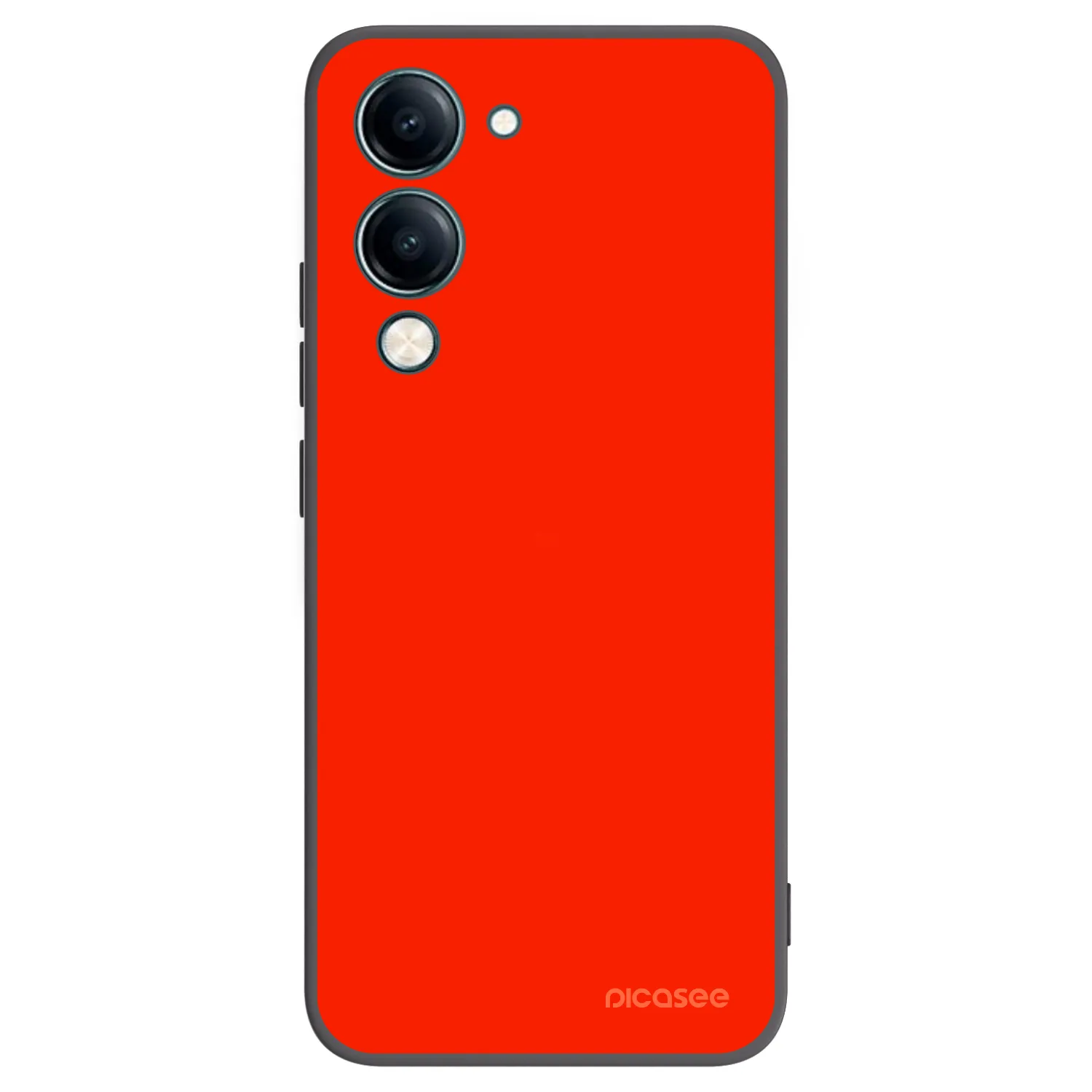 Picasee Vivo Y29s 5G Hülle - Schwarzes Silikon - Maranello Red