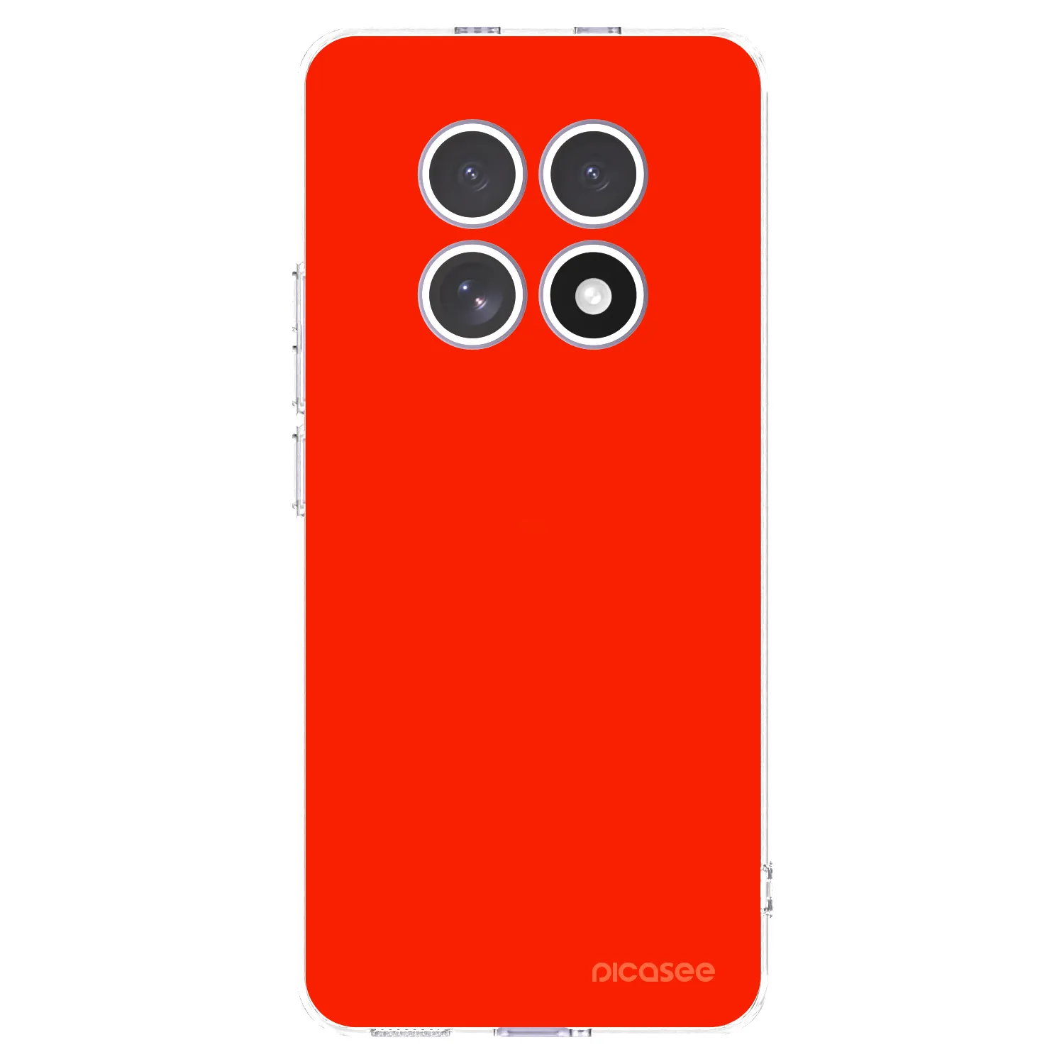 Picasee Xiaomi Redmi Note 15 Hülle - Transparentes Silikon - Maranello Red