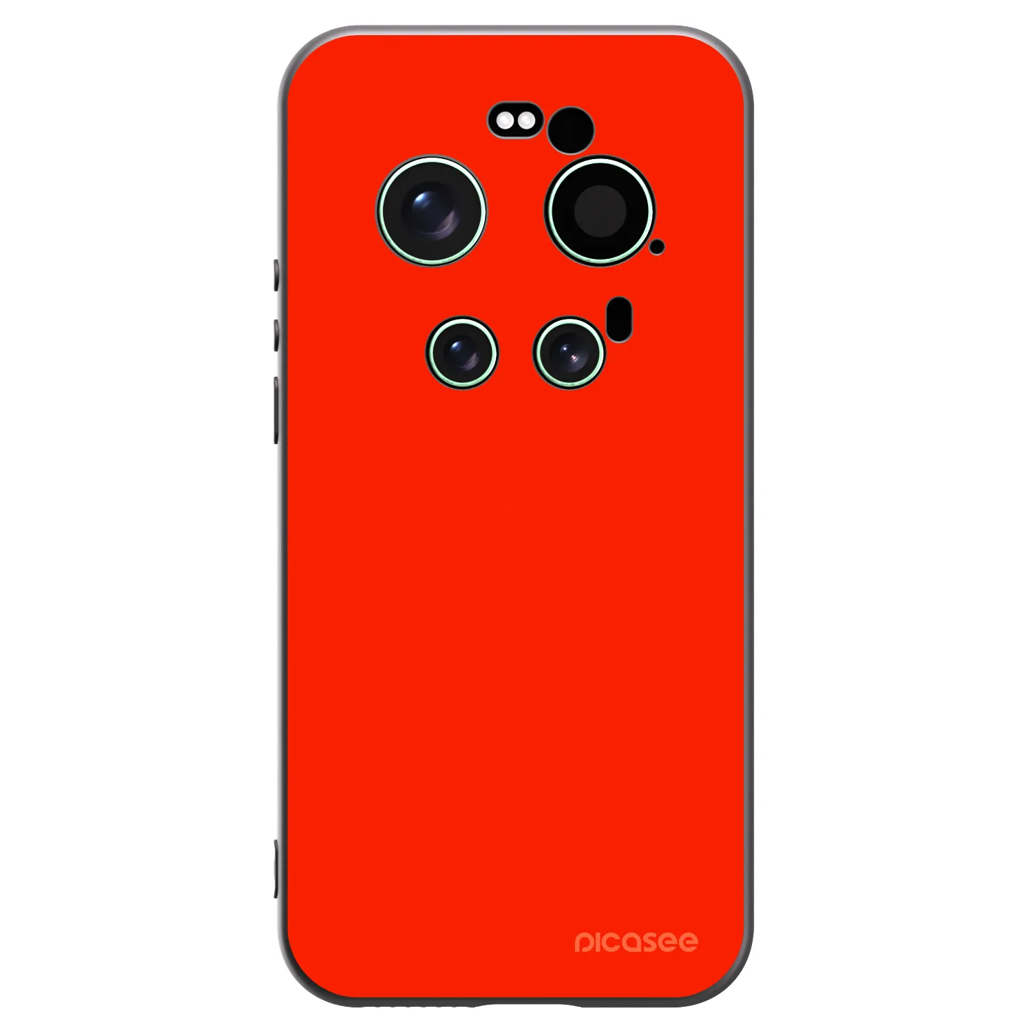 Picasee Xiaomi 17 Ultra Hülle - Schwarzes Silikon - Maranello Red