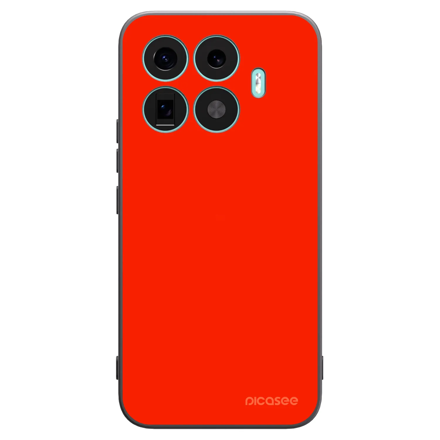 Picasee Xiaomi 17T Pro Hülle - Schwarzes Silikon - Maranello Red
