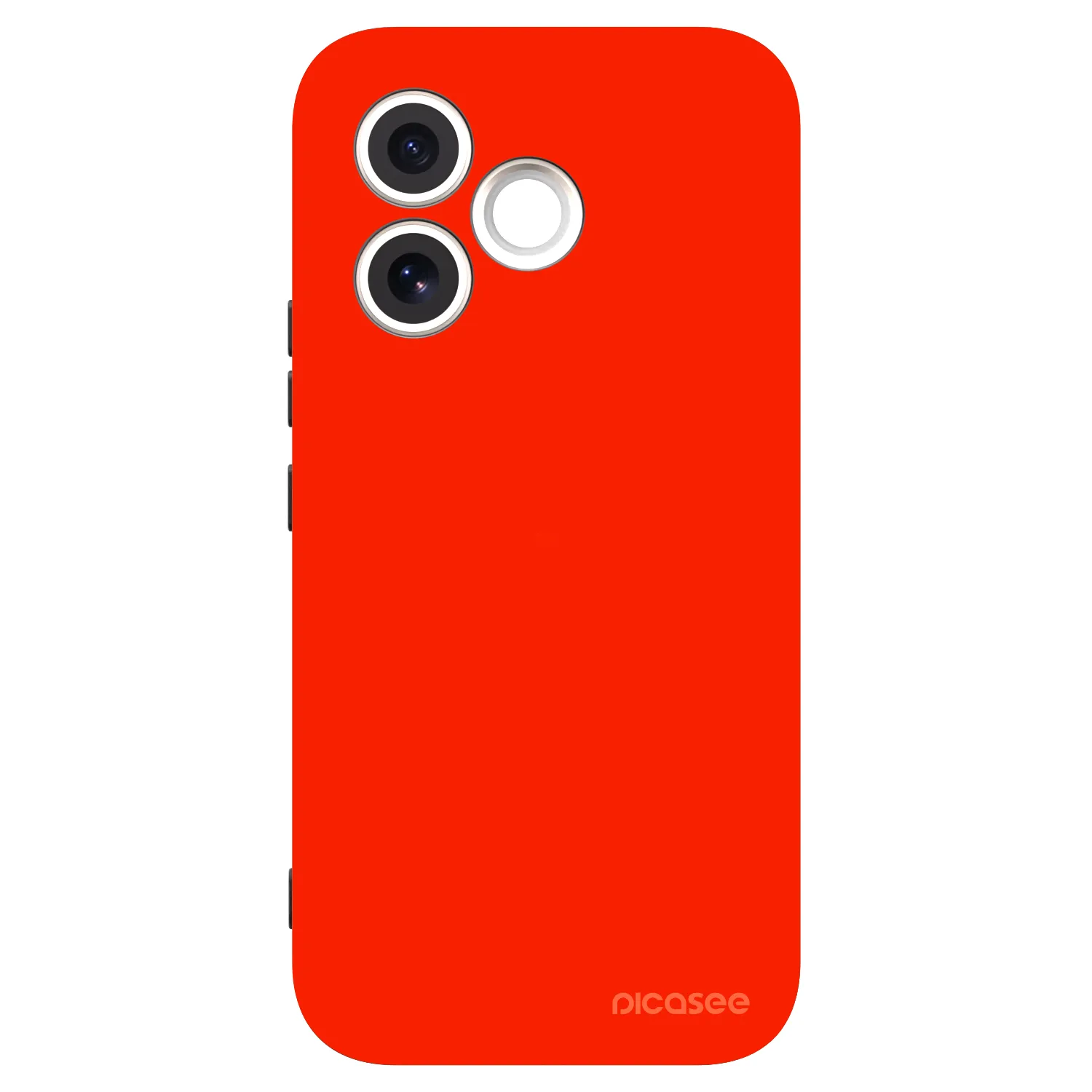 Picasee Honor 600 Lite Hülle - Schwarzes Silikon - Maranello Red