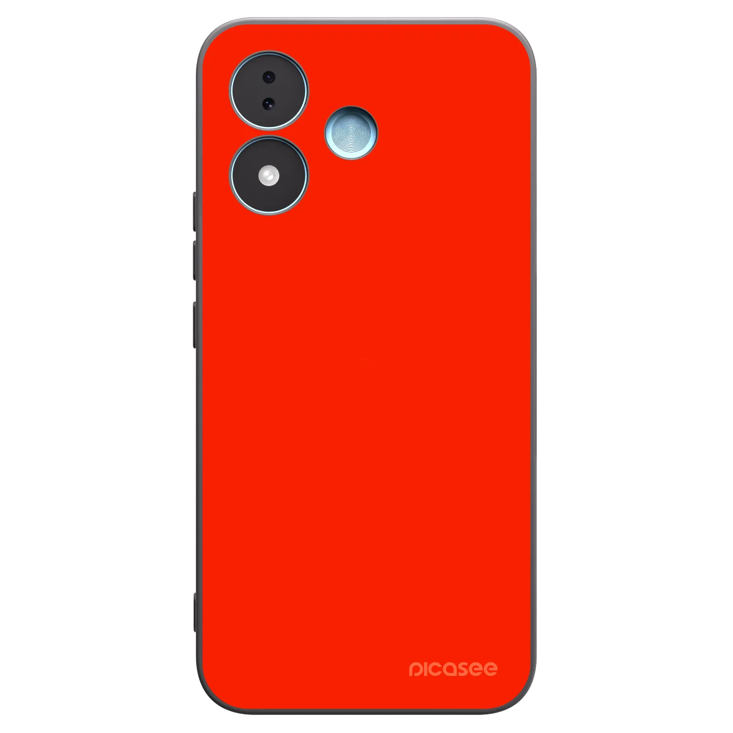Picasee Xiaomi Redmi Note 17 5G Hülle - Schwarzes Silikon - Maranello Red