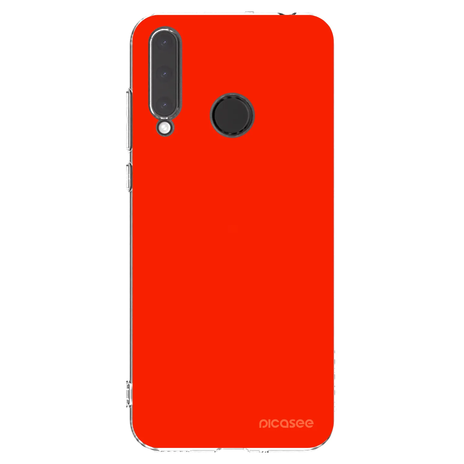 Picasee Honor 20 Lite Hülle - Transparentes Silikon - Maranello Red