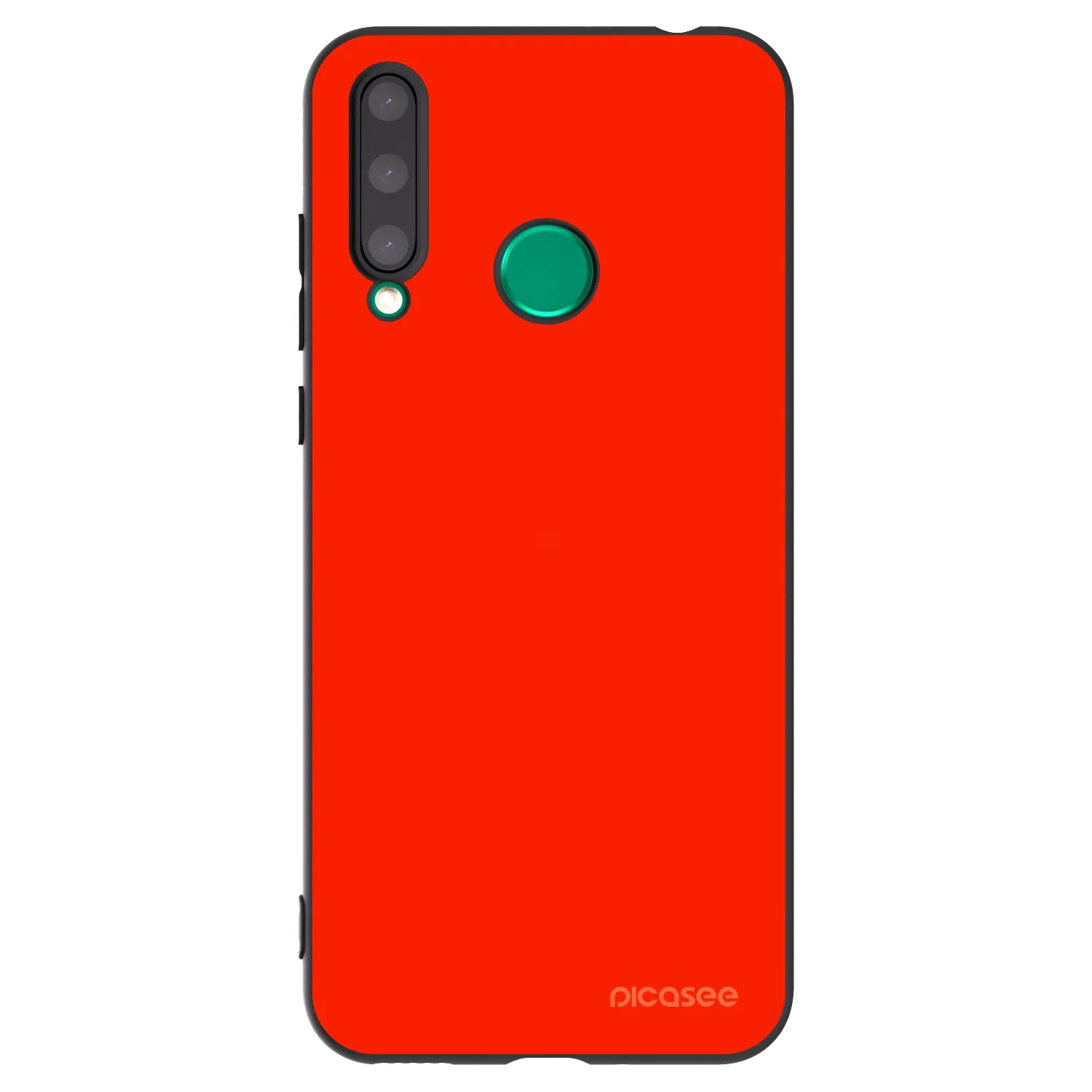 Picasee Honor 20 Lite Hülle - Schwarzes Silikon - Maranello Red
