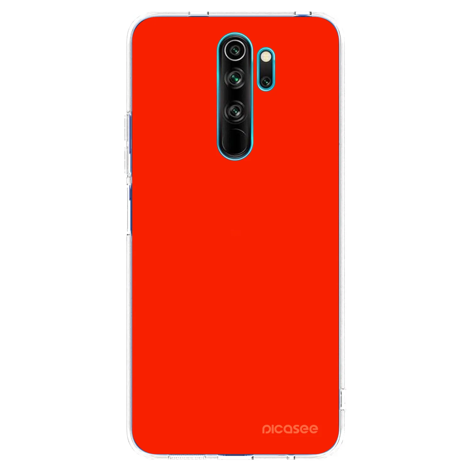 Picasee Xiaomi Redmi Note 8 Pro Hülle - Transparentes Silikon - Maranello Red