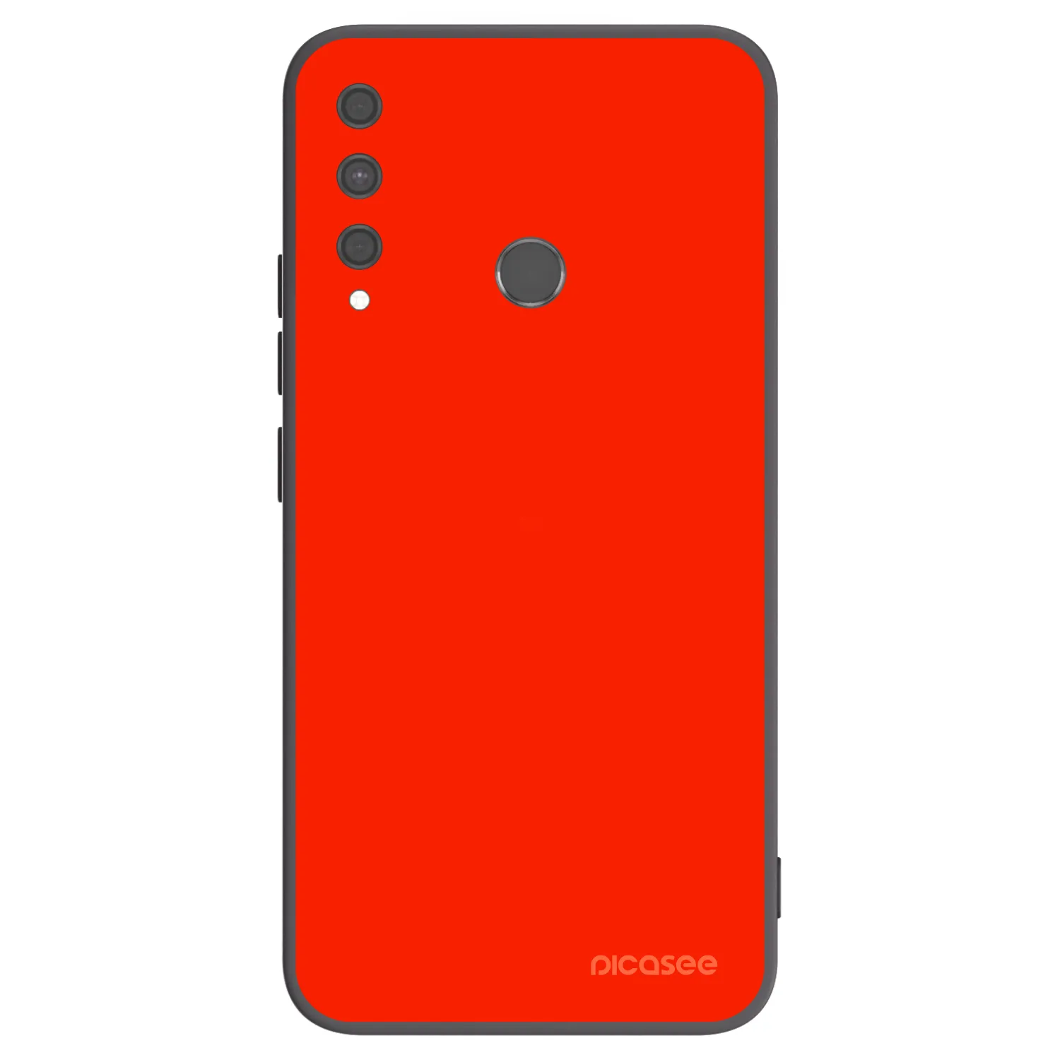 Picasee Huawei P40 Lite E Hülle - Schwarzes Silikon - Maranello Red