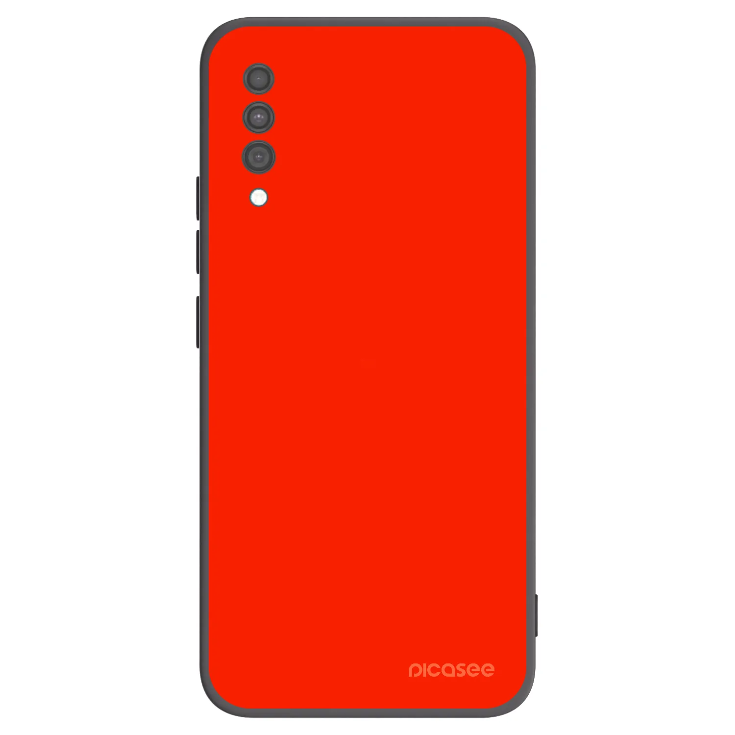 Picasee Samsung Galaxy A30s A307F Hülle - Schwarzes Silikon - Maranello Red