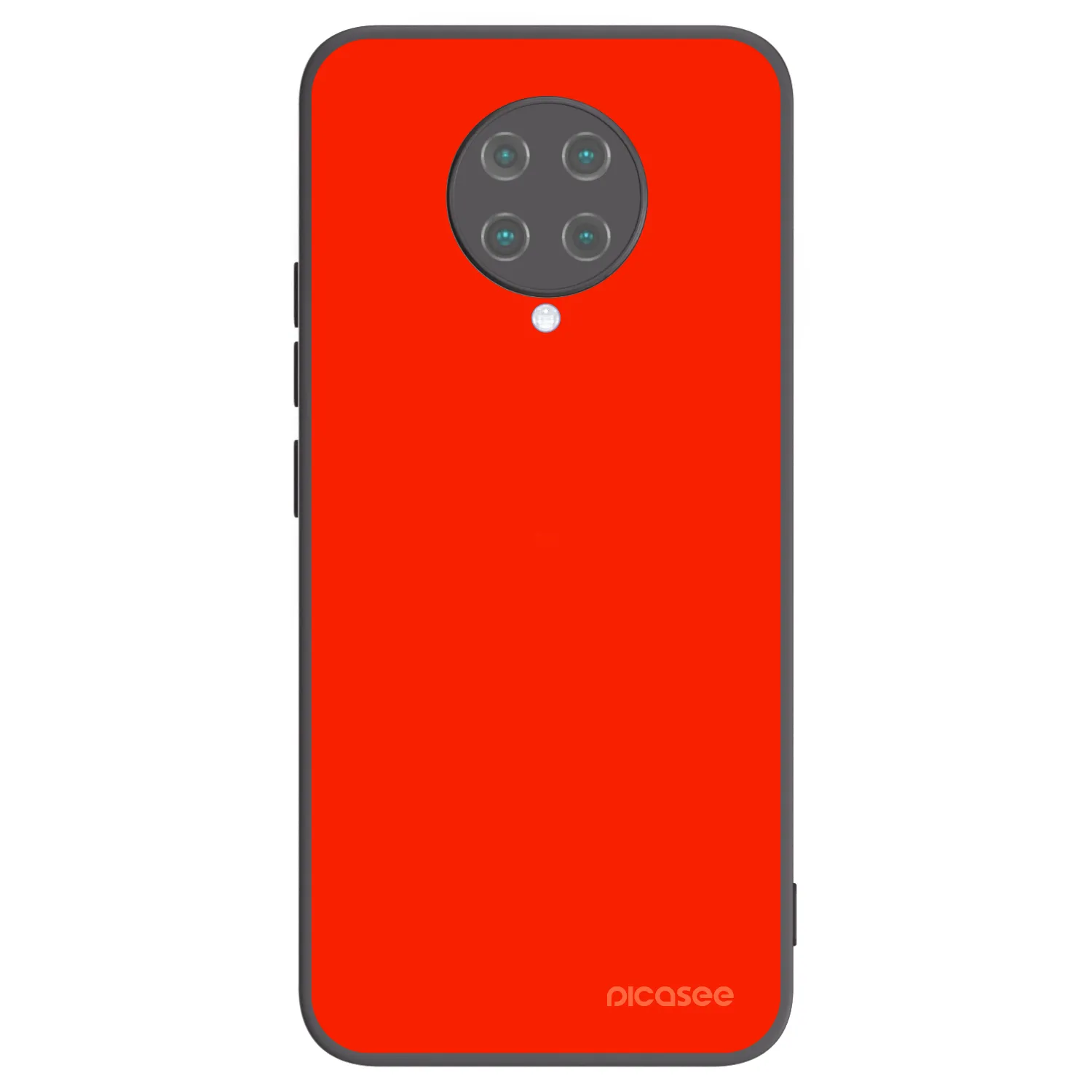 Picasee Xiaomi Poco F2 Pro Hülle - Schwarzes Silikon - Maranello Red