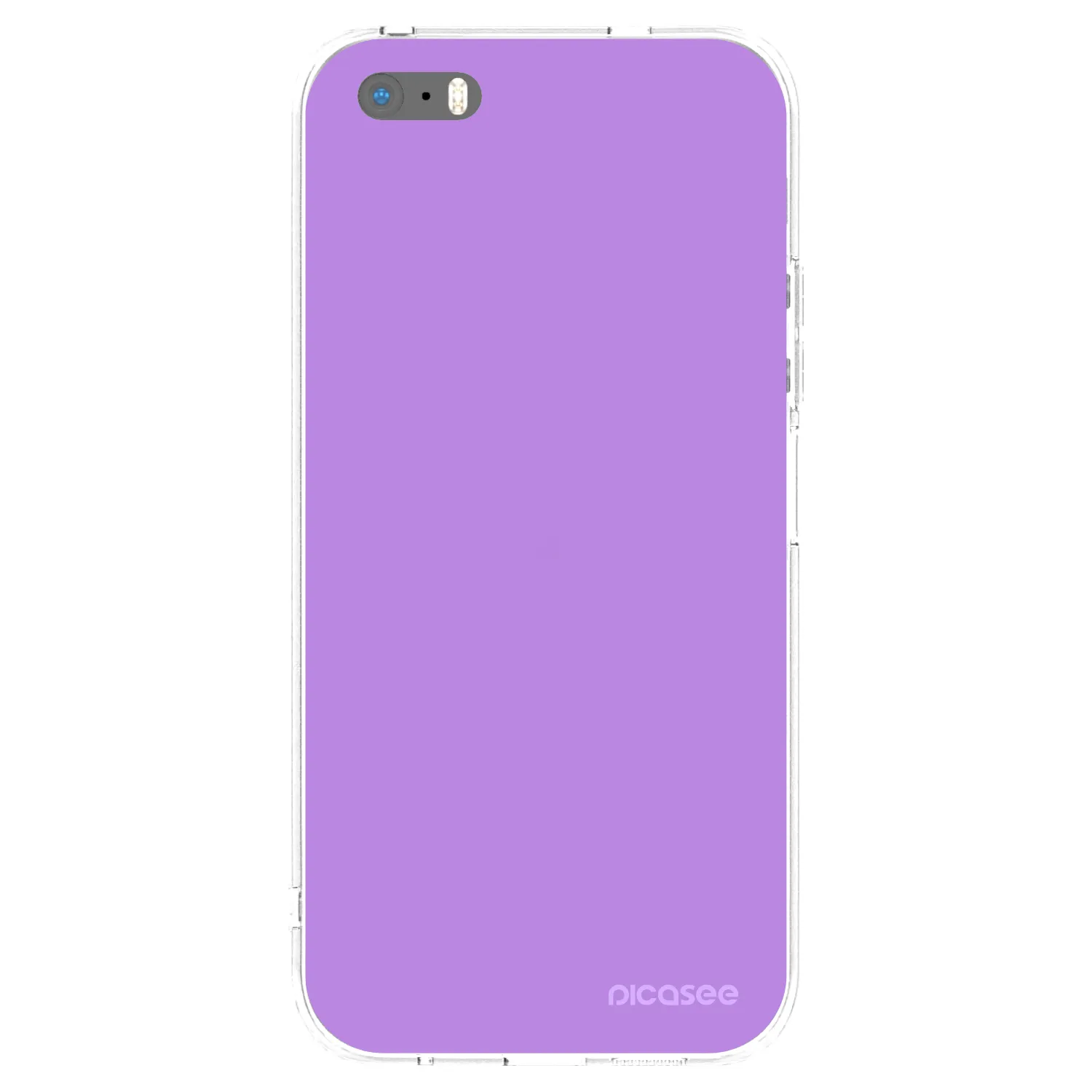 Picasee Apple iPhone 5/5S/SE Hülle - Transparentes Silikon - Mystic Melody
