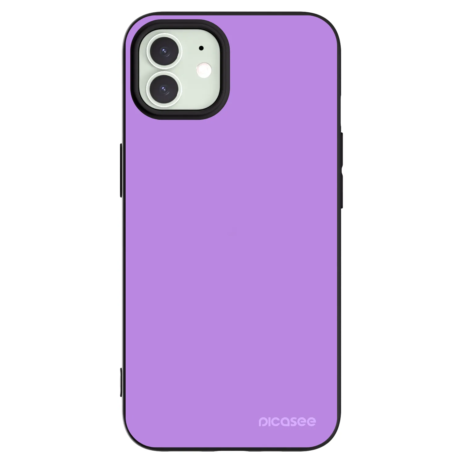 Picasee Apple iPhone 12 Pro Hülle - Schwarzes Silikon - Mystic Melody