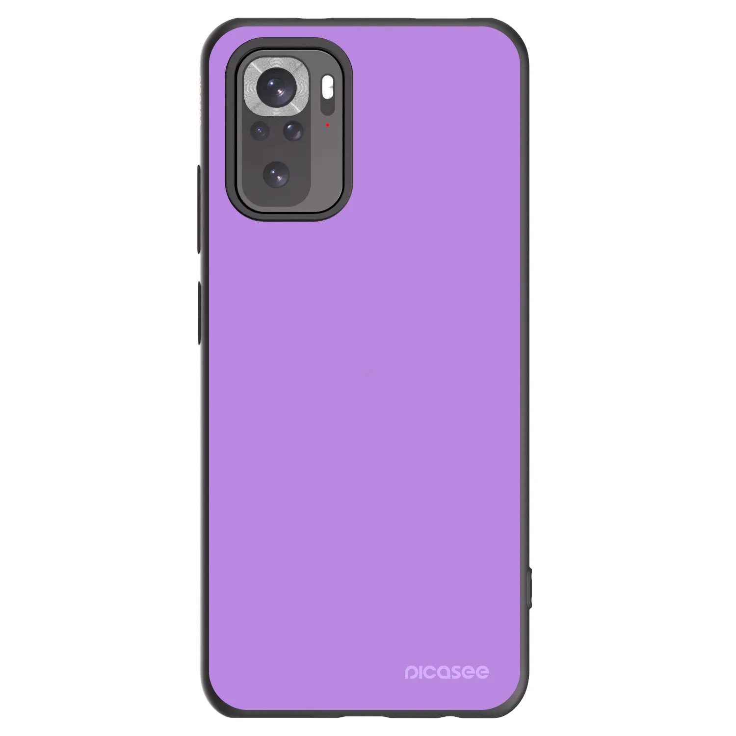 Picasee Xiaomi Redmi Note 10 Hülle - Schwarzes Silikon - Mystic Melody