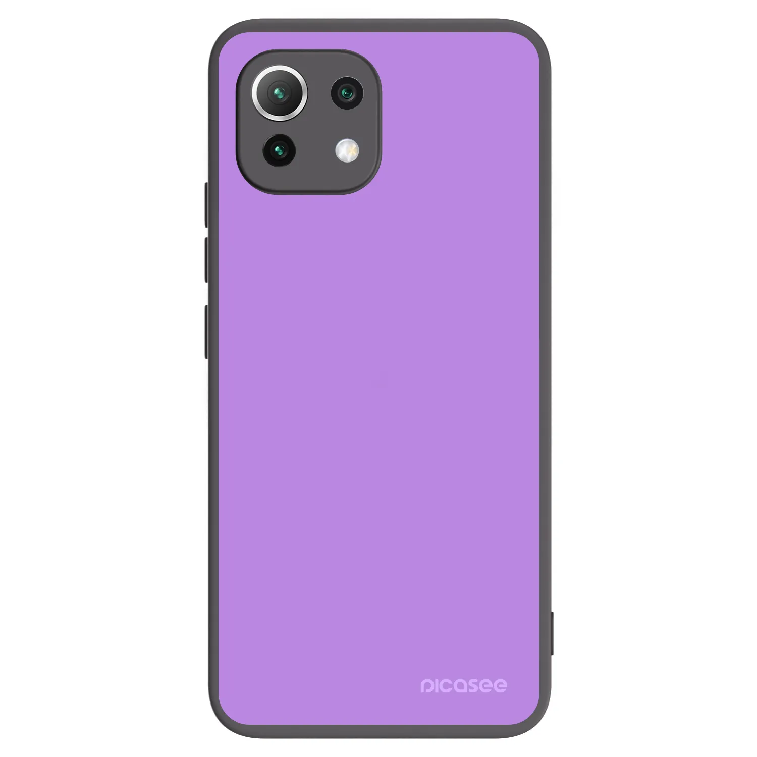 Picasee Xiaomi Mi 11 Lite Hülle - Schwarzes Silikon - Mystic Melody