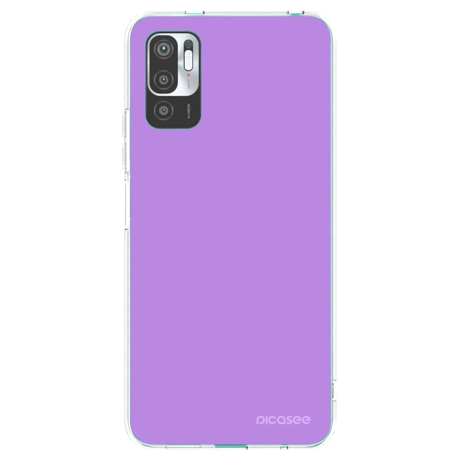 Picasee Xiaomi Redmi Note 10 5G Hülle - Transparentes Silikon - Mystic Melody