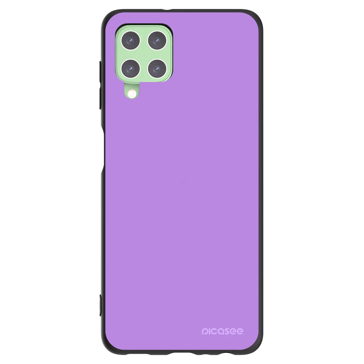 Picasee Samsung Galaxy A22 A225F 4G Hülle - Schwarzes Silikon - Mystic Melody