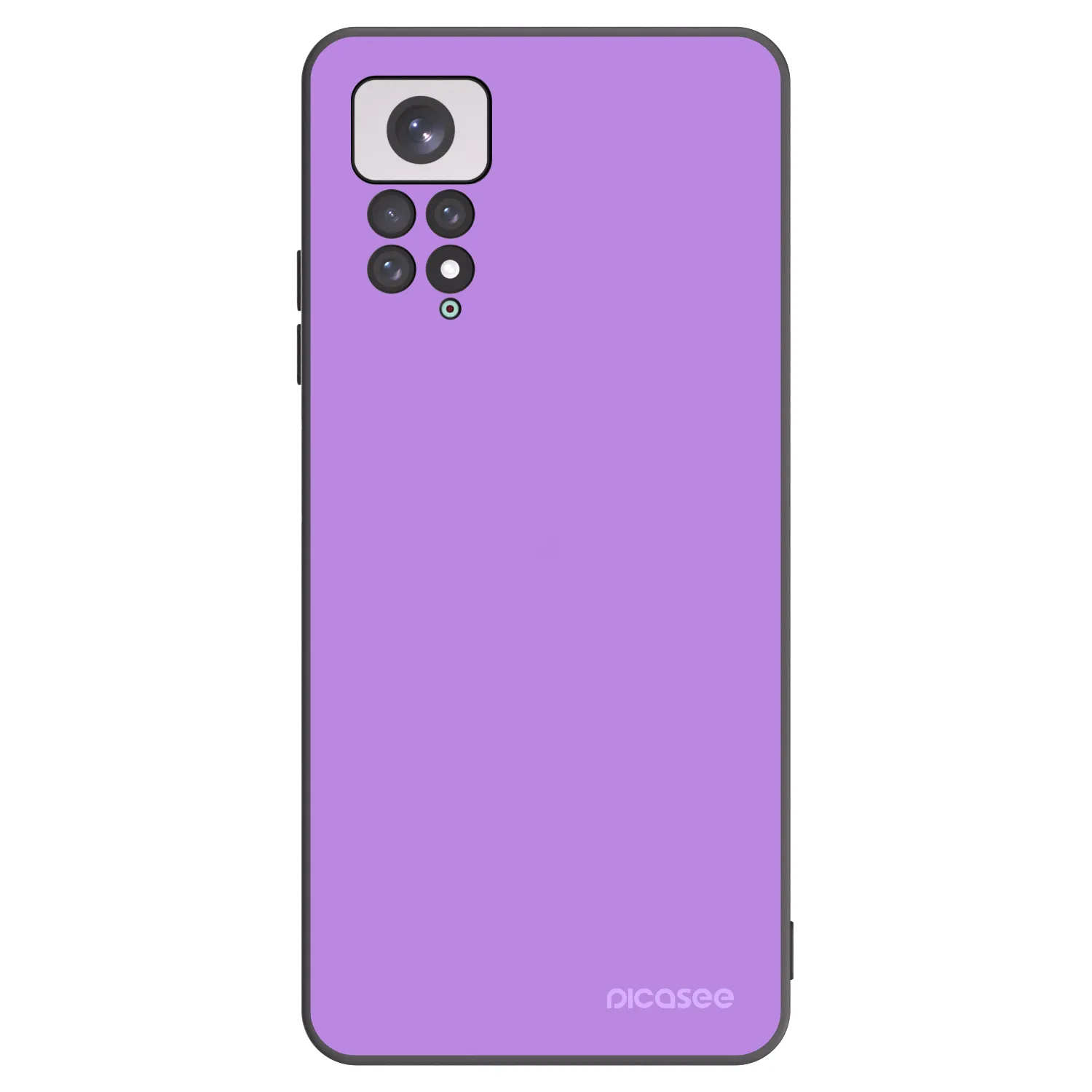 Picasee Xiaomi Redmi Note 11 Hülle - Schwarzes Silikon - Mystic Melody
