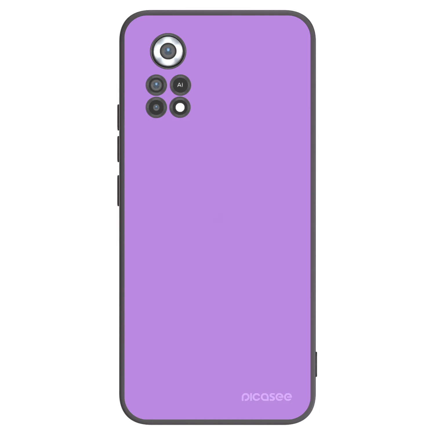 Picasee Xiaomi Poco X4 Pro 5G Hülle - Schwarzes Silikon - Mystic Melody