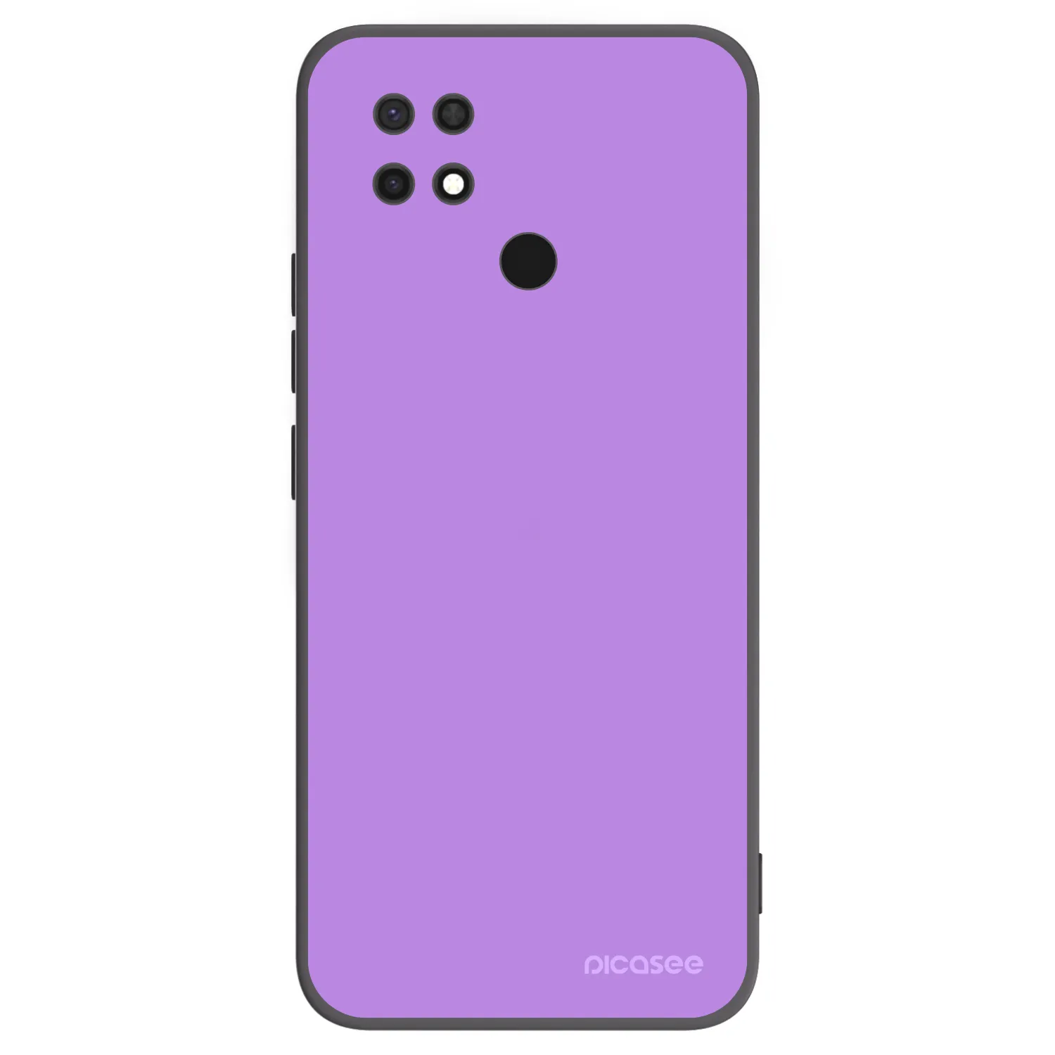 Picasee Xiaomi Redmi 10C Hülle - Schwarzes Silikon - Mystic Melody