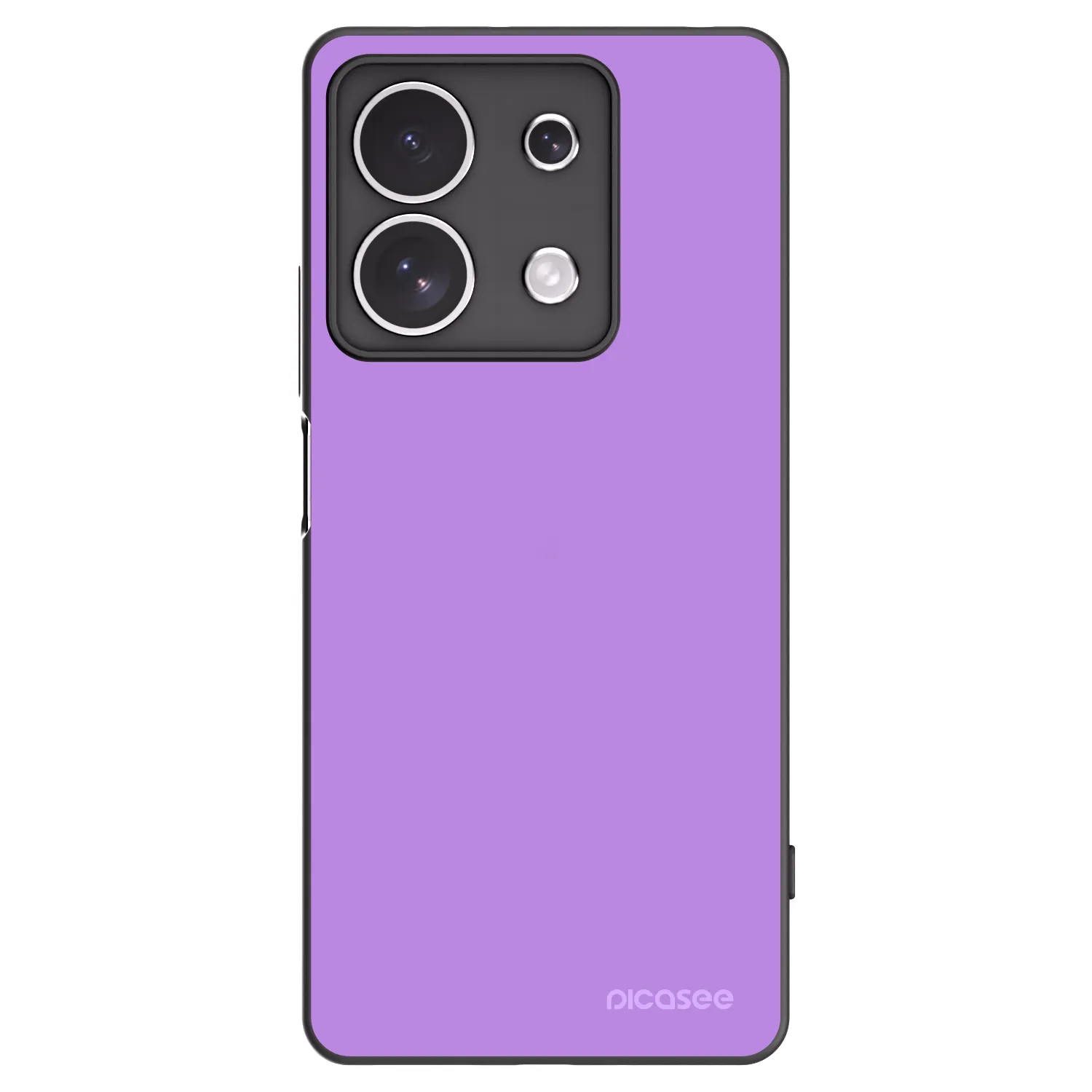 Picasee Xiaomi Redmi Note 13 4G Hülle - Schwarzes Silikon - Mystic Melody