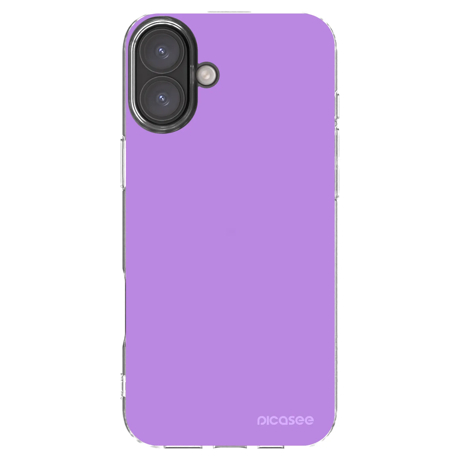 Picasee Apple iPhone 16 Plus Hülle - Transparentes Silikon - Mystic Melody
