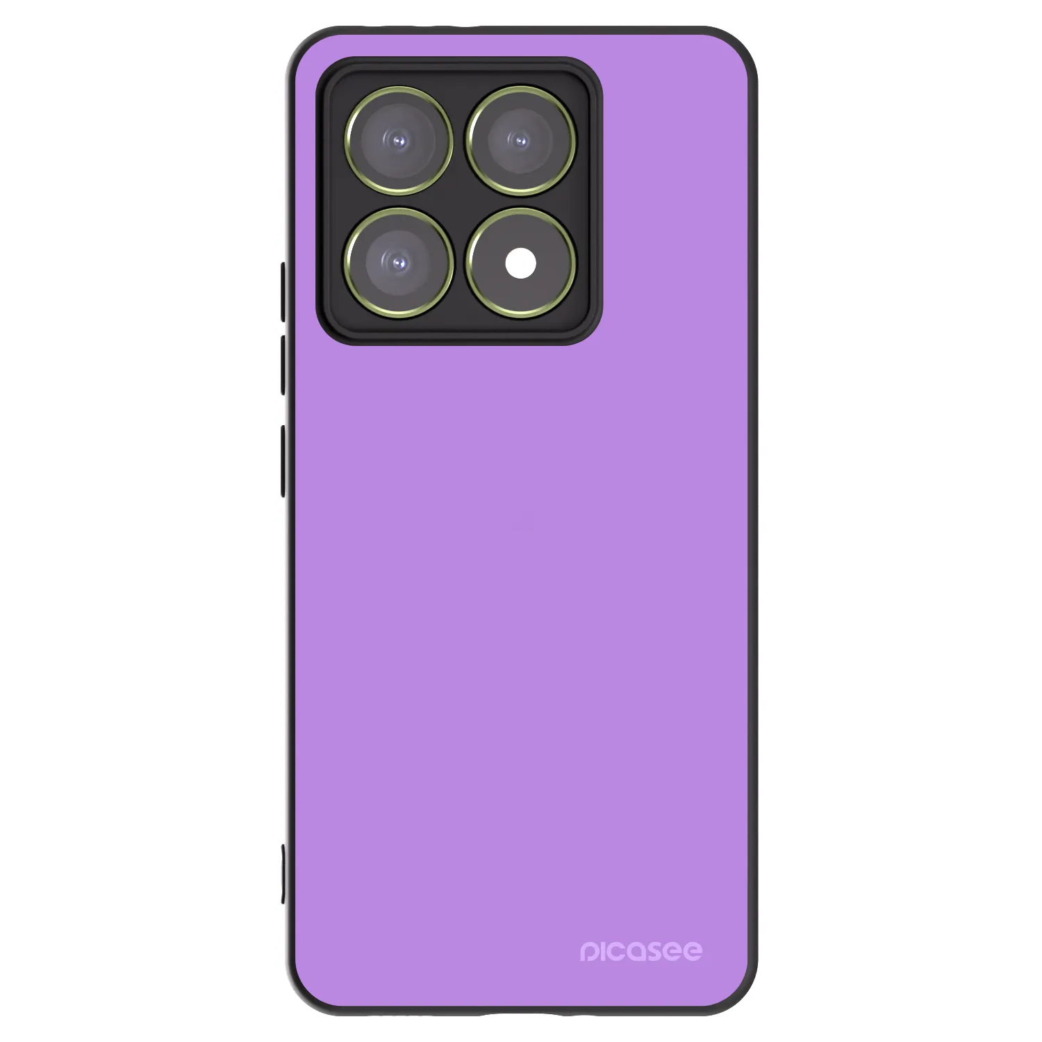 Picasee Xiaomi 14T Hülle - Schwarzes Silikon - Mystic Melody