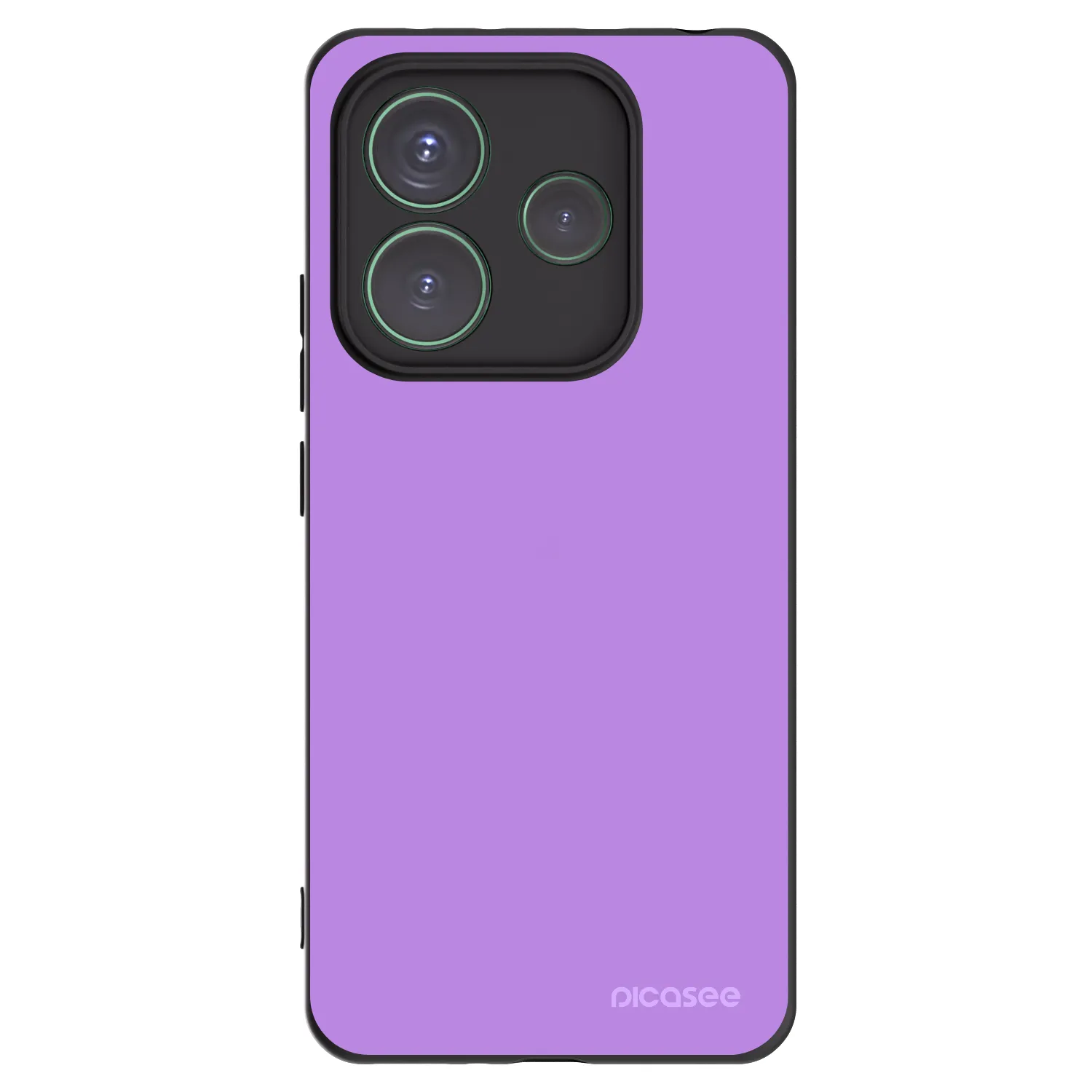 Picasee Xiaomi Redmi Note 14 5G Hülle - Schwarzes Silikon - Mystic Melody