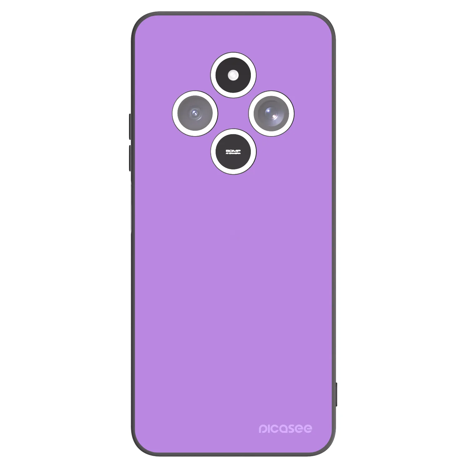 Picasee Xiaomi Redmi 14C Hülle - Schwarzes Silikon - Mystic Melody