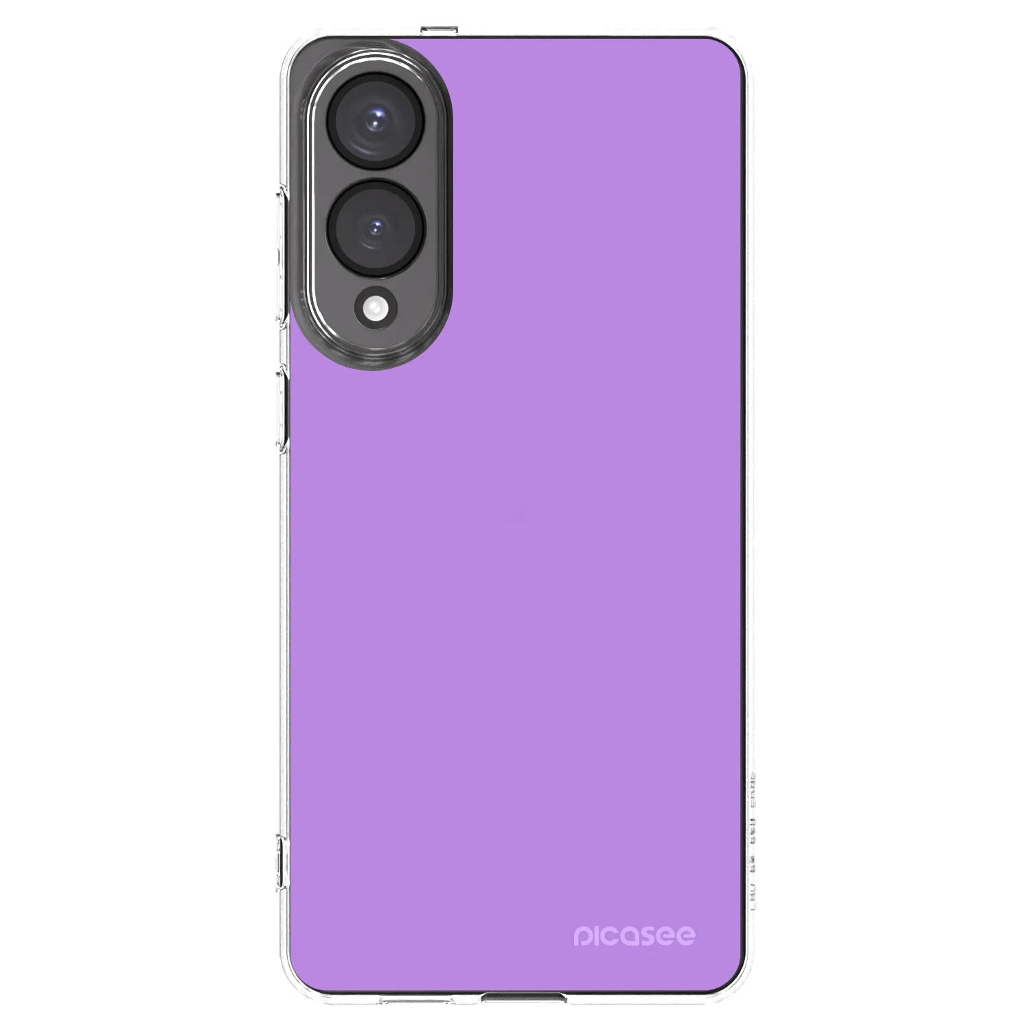 Picasee Samsung Galaxy S25 Edge 5G Hülle - Transparentes Silikon - Mystic Melody