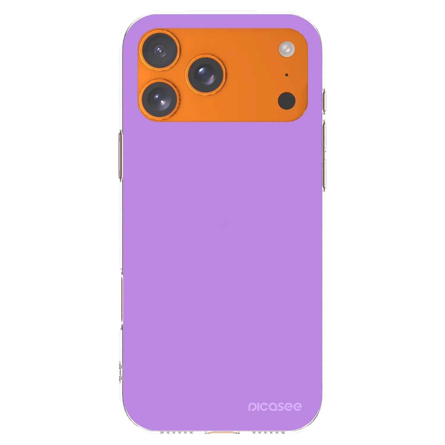 Picasee Apple iPhone 17 Pro Max Hülle - Transparentes Silikon - Mystic Melody