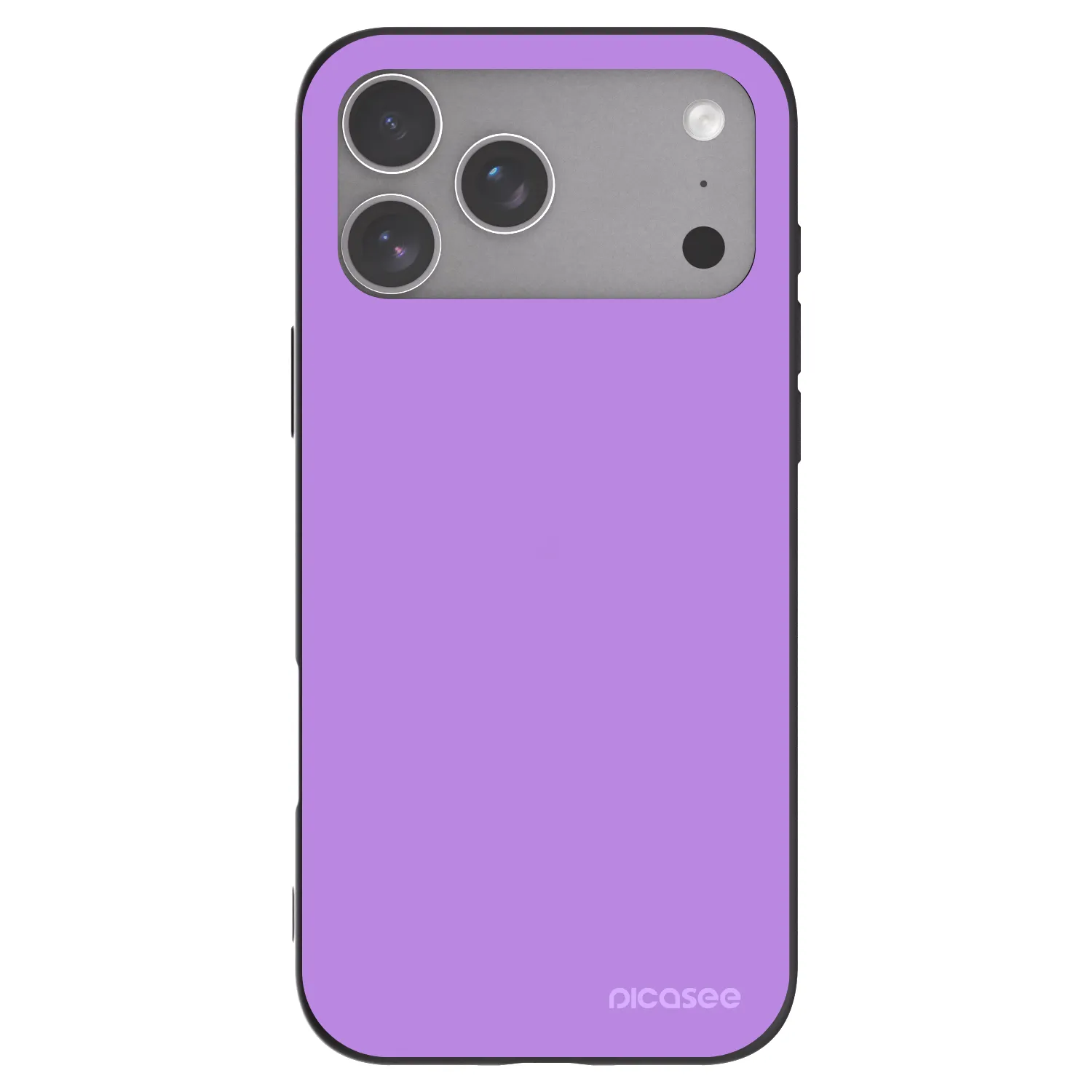 Picasee Apple iPhone 18 Pro Max Hülle - Schwarzes Silikon - Mystic Melody