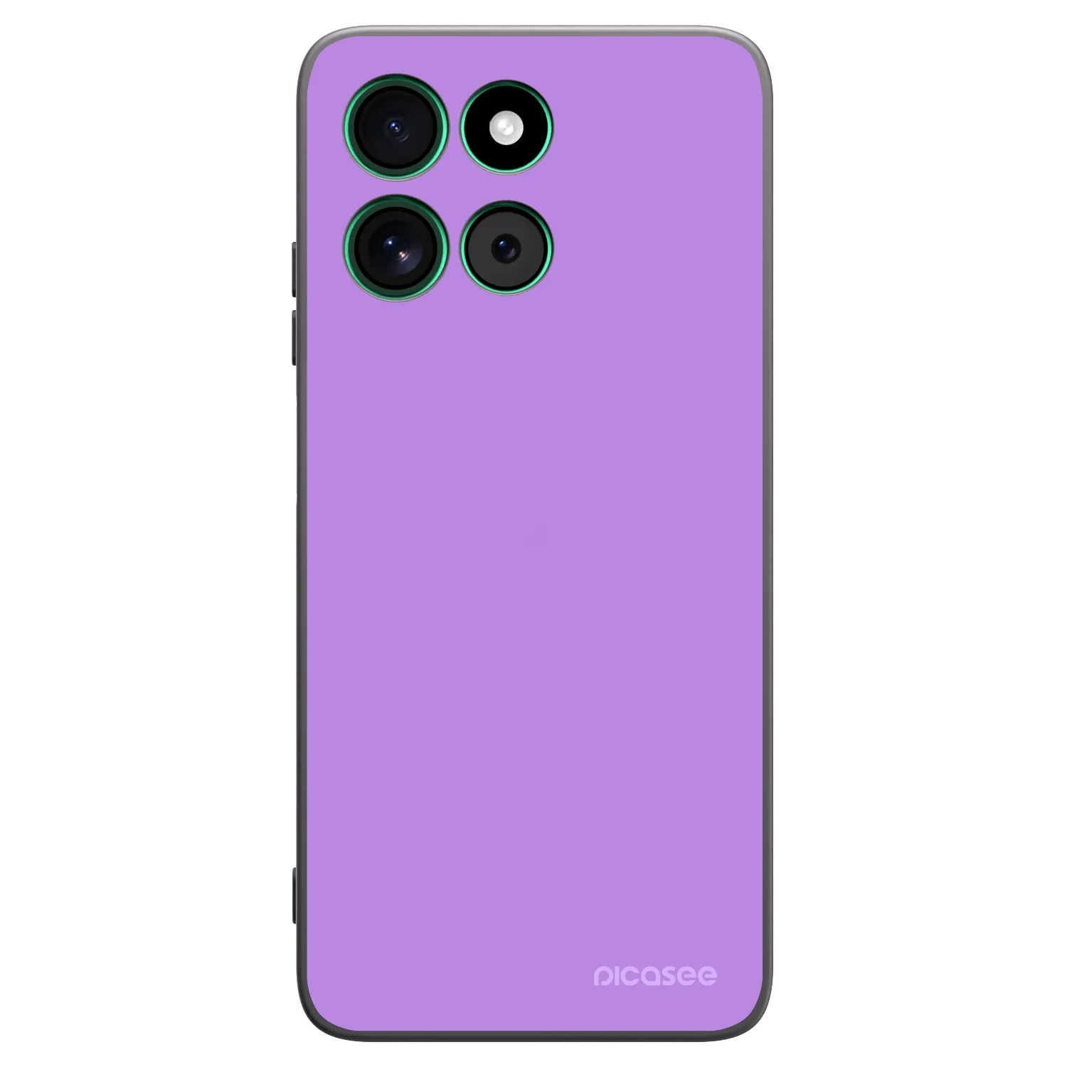 Picasee Motorola Moto G57 Power Hülle - Schwarzes Silikon - Mystic Melody