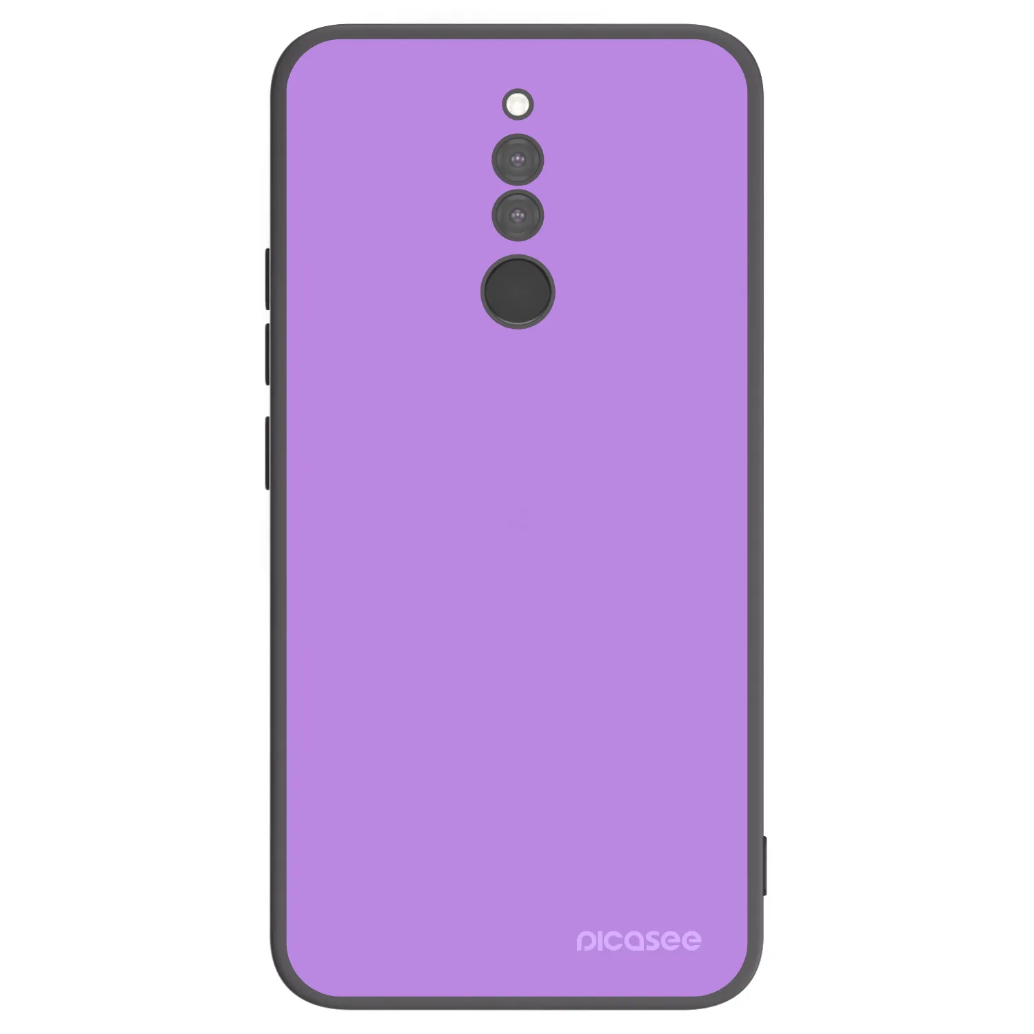 Picasee Xiaomi Redmi 8 Hülle - Schwarzes Silikon - Mystic Melody