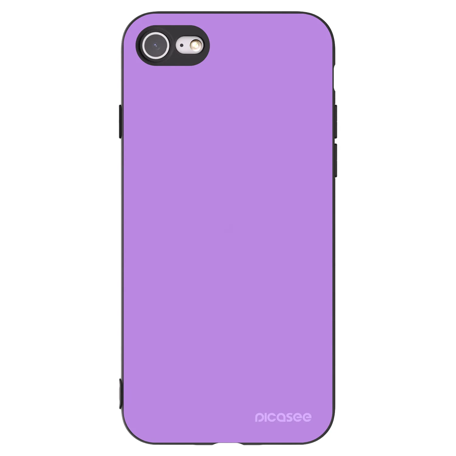 Picasee Apple iPhone SE 2020 Hülle - Schwarzes Silikon - Mystic Melody