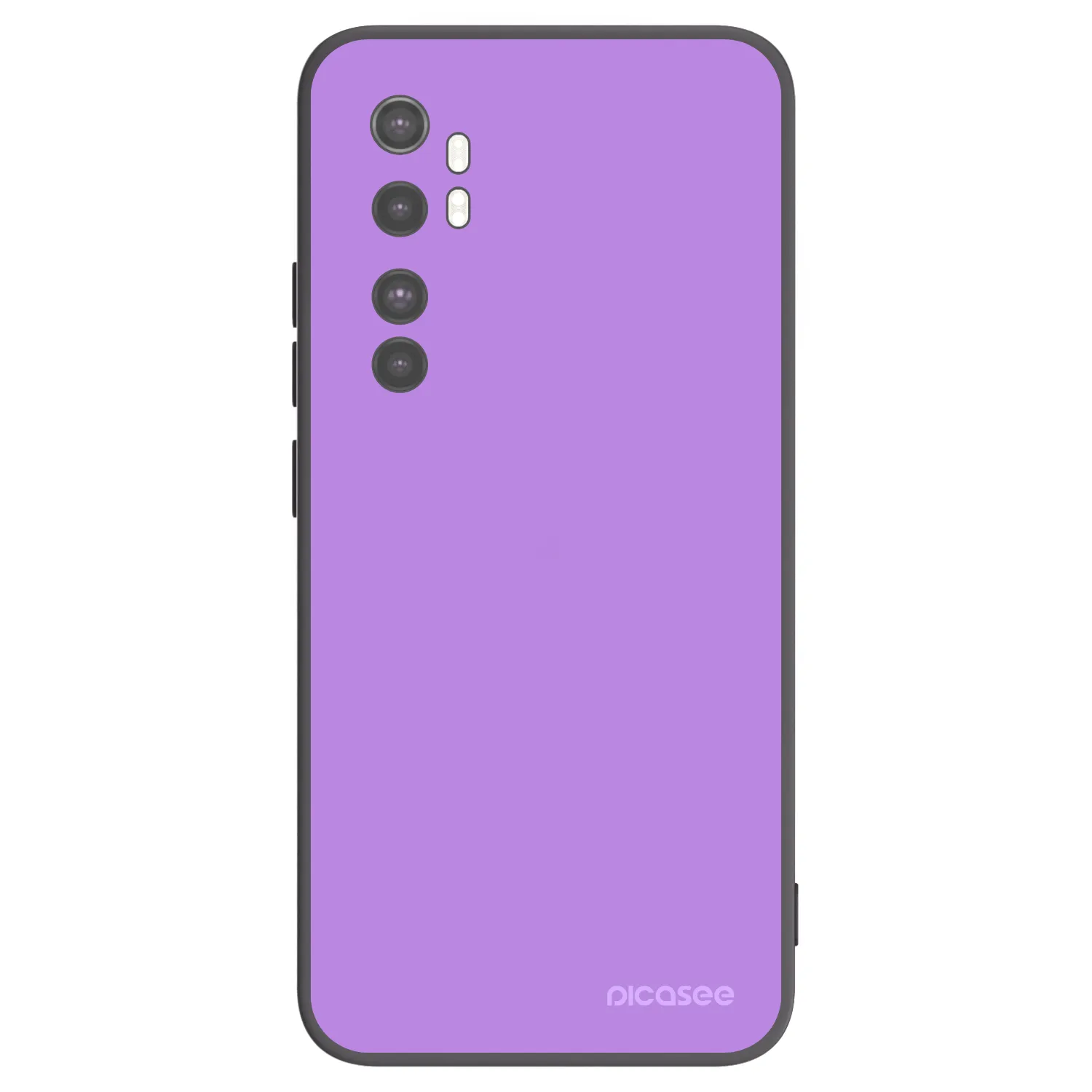 Picasee Xiaomi Mi Note 10 Lite Hülle - Schwarzes Silikon - Mystic Melody