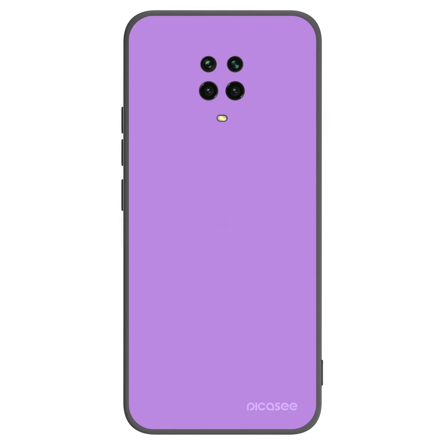 Picasee Xiaomi Redmi Note 9S Hülle - Schwarzes Silikon - Mystic Melody