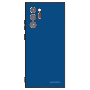 Picasee Samsung Galaxy Note 20 Ultra Hülle - Schwarzes Silikon - Navy Blue