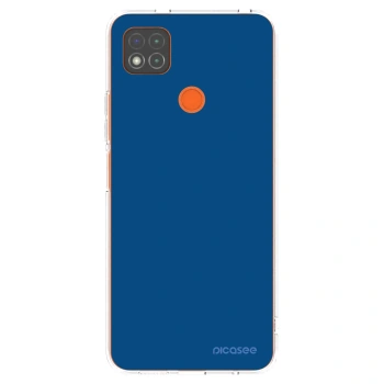 Picasee Xiaomi Redmi 9C Hülle - Transparentes Silikon - Navy Blue