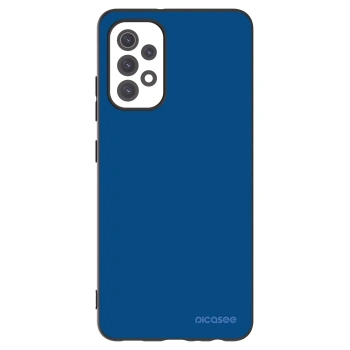 Picasee Samsung Galaxy A32 5G A326B Hülle - Schwarzes Silikon - Navy Blue