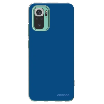 Picasee Xiaomi Redmi Note 10 Pro Hülle - Transparentes Silikon - Navy Blue