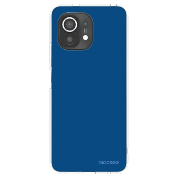Picasee Xiaomi Mi 11 Hülle - Transparentes Silikon - Navy Blue