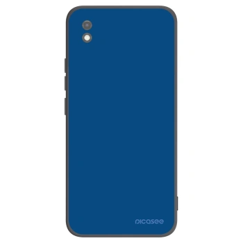 Picasee Xiaomi Redmi 9AT Hülle - Schwarzes Silikon - Navy Blue