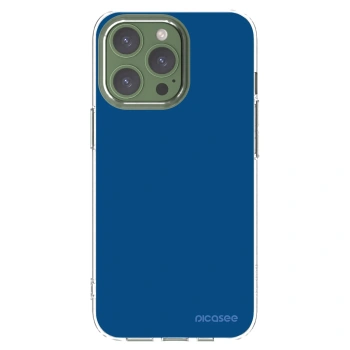 Picasee Apple iPhone 13 Pro Hülle - Transparentes Silikon - Navy Blue